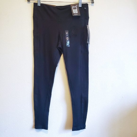 NEW Beverly Hills Polo Club Women's Leggings Full Length [Black/M] - Picture 1 of 10